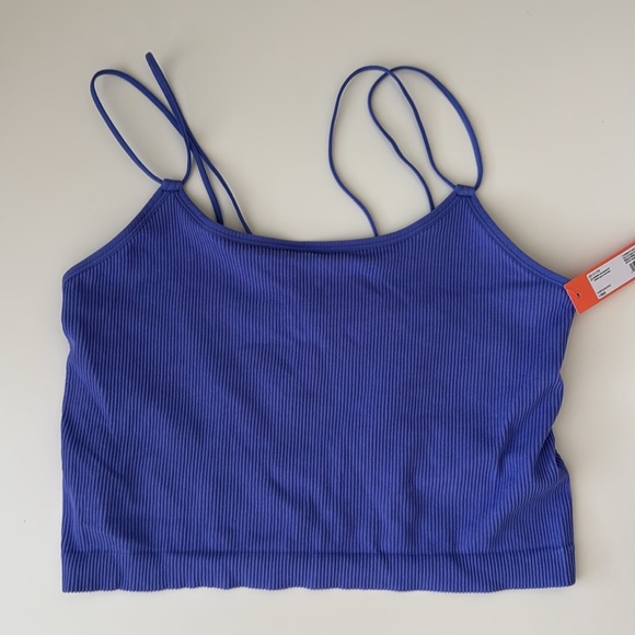 Colsie Purple Crop Top Size 1X | Soft & Trendy NWT - Picture 4 of 9